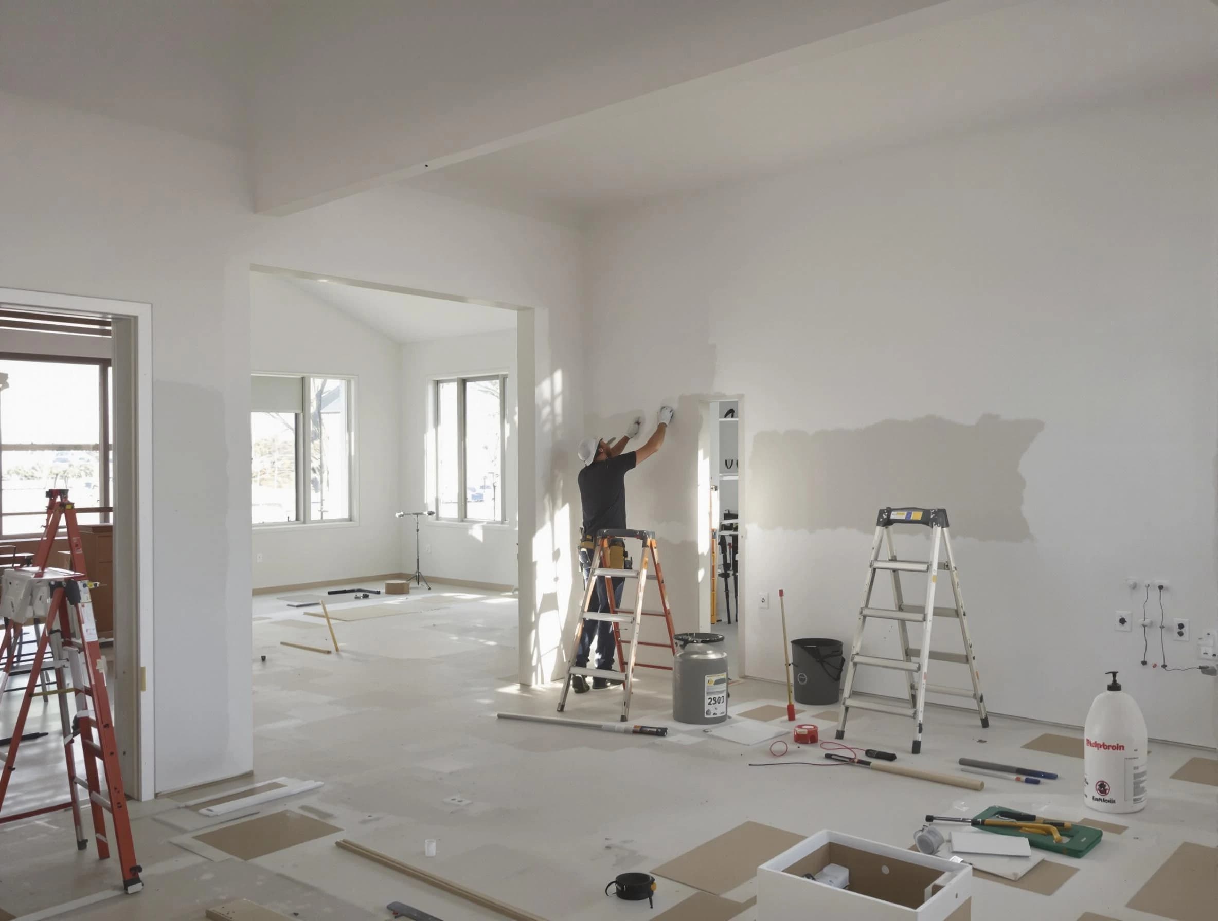 Detailed drywall installation with Kent House Painters in Kent